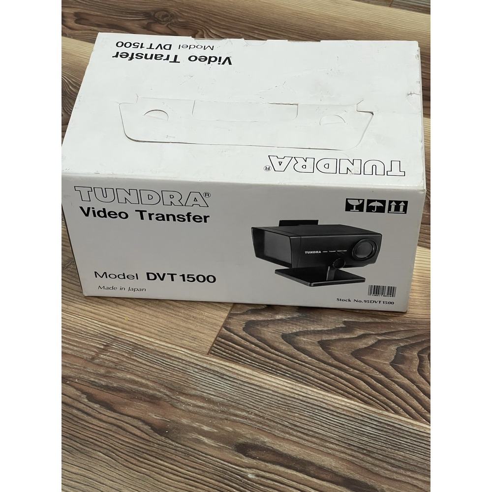 New VINTAGE VIDEO TRANSFER SYSTEM Tundra DVT-1500‎ Japan 1988 In box